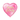 18-inches Pink Confetti Heart Birthday Balloon