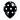 11-inch Black with White Polka Dots