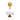 Golden Glitz Balloon Centerpiece