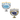 Hanukkah Menora Single Mylar Ballooon