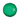 18-inches Round Mylar Green