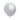18-inches Metallic Silver Latex Balloon