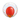 24-inch Double Bubble Colorful Confetti Red Balloon