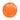 18-inches Round Mylar Vibrant Orange