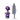 Enchanted Purple Bloom Balloon Arrangement