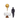 Golden Glitz Balloon Centerpiece