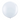 Jumbo White Plain Balloon