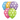 Dozen 11" Colorful Polka Dot Balloons