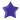 20-inch Quartz Purple Plain Foil Star