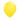 11-inch Yellow Plain Balloon