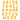Jumbo Gold Letter (A to Z)
