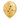 11-inch Sparkles & Swirls Gold Balloon